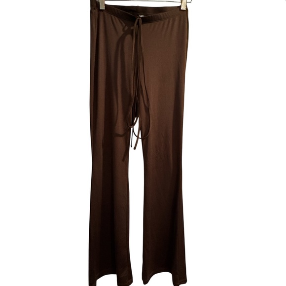 H&M Divided Brown Flare Pants Size Small - Picture 1 of 7